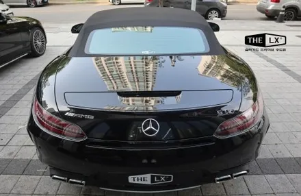 솔라가드 퀀텀 썬팅 필름 장점? 벤츠 AMG GT C 로드스터 시공후기 / 인천 연수구 송도동