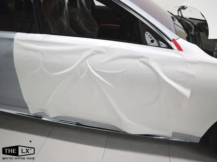 벤츠 S500 4matic 세라믹 화이트 전체 랩핑 시공! / 인천 연수구 송도동