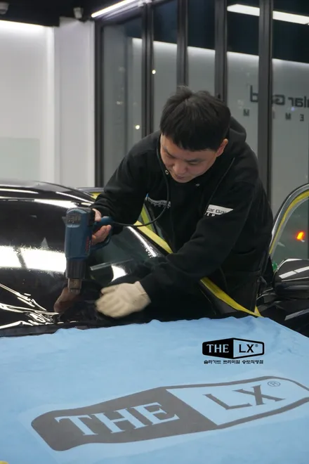 벤츠 E220d 썬팅 퀄리티 좋은 곳! THE LX 솔라가드 프리미엄 송도직영점 퀀텀 틴팅 시공후기 / 인천 연수구 송도동