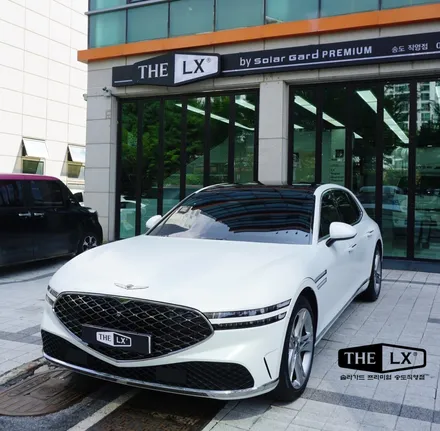 오래탈 제네시스 G90 자동차 썬팅추천, 무조건 THE LX 솔라가드 프리미엄이죠! / 인천 연수구 송도동