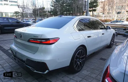 인천송도 bmw 740i 출고 후 더엘엑스 LX 썬팅시공은 진리! / 인천 연수구 송도동