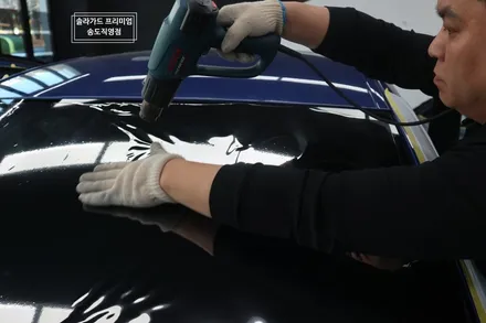 BMW 330i 썬팅(틴팅) 재시공은 솔라가드 퀀텀으로!! / 인천 연수구 송도동