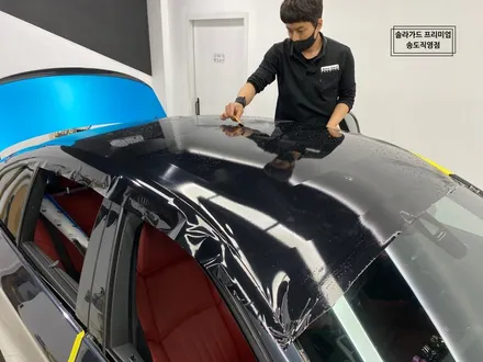 인천 랩핑 잘하는 곳 / BMW F10 M5 satin ocean shimmer (사틴오션쉬머) 전체랩핑 / 인천 연수구 송도동