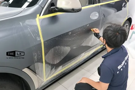 BMW X7 도장면보호와 랩핑시공의 1석2조 느낌!! 전체 무광PPF + 윈도우 크롬죽이기 랩핑 시공 후기 / 인천 연수구 송도동