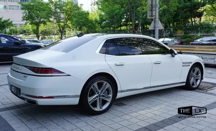 오래탈 제네시스 G90 자동차 썬팅추천, 무조건 THE LX 솔라가드 프리미엄이죠! / 인천 연수구 송도동