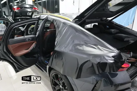 사틴블랙 랩핑시공! 멋지다 X6! 잘한다 THE LX 송도점!! / 인천 연수구 송도동