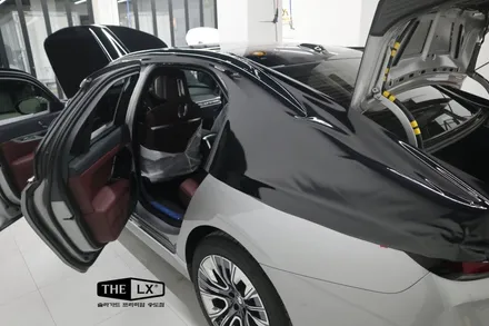 BMW 7시리즈 투톤 랩핑 시공 THE LX 송도점 퀄리티 / 인천 연수구 송도동