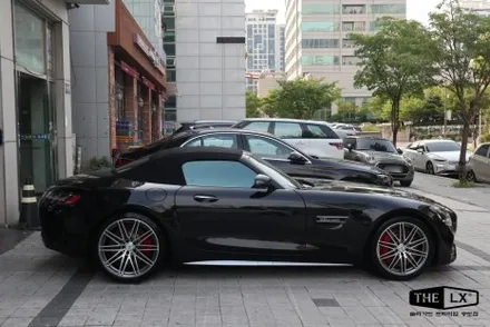 솔라가드 퀀텀 썬팅 필름 장점? 벤츠 AMG GT C 로드스터 시공후기 / 인천 연수구 송도동