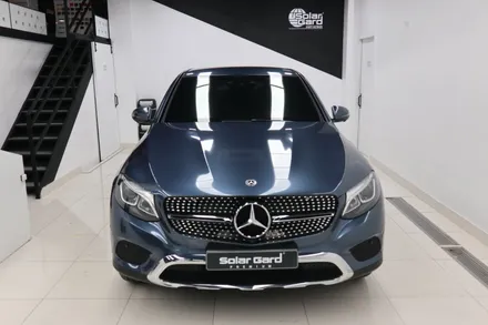 인천 랩핑 벤츠 GLC 300 쿠페 유광 글레이셔 그레이색상 (gloss glacier gray) 전체랩핑 / 인천 연수구 송도동
