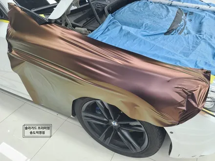 인천 랩핑 재시공 BMW 5GT  Satin Flip Volcanic Flare (사틴 플립 볼캐닉 플레어) 전체랩핑으로 신비로운 존재감 폭발!! (솔라가드 프리미엄 송도직영점) / 인천 연수구 송도동
