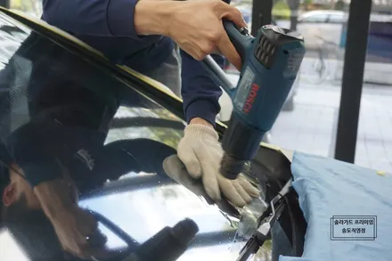 벤츠 CLS 400d 솔라가드 프리미엄 퀀텀으로 썬팅(틴팅) 재시공 완료!! / 인천 연수구 송도동