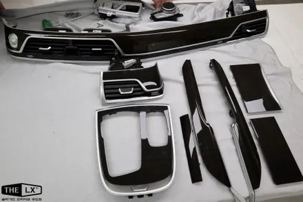 BMW 6시리즈 그란투리스모! 6GT 실내랩핑 브러시트 블랙 메탈릭 / 인천 연수구 송도동