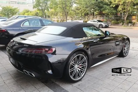 솔라가드 퀀텀 썬팅 필름 장점? 벤츠 AMG GT C 로드스터 시공후기 / 인천 연수구 송도동
