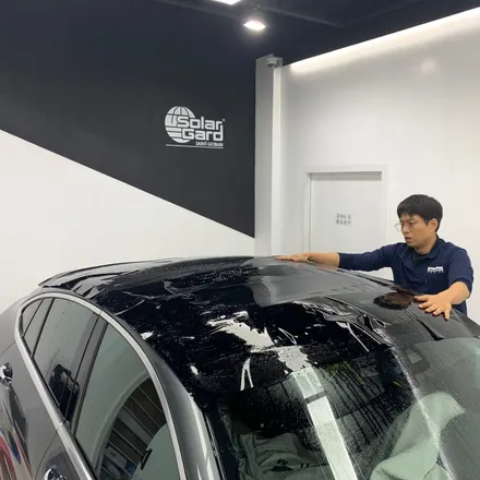 인천 랩핑 PPF / 솔라가드프리미엄 송도직영점 벤츠 GLC300 쿠페 틴팅, 탑폴리에 루프스킨, PPF 시공후기 / 인천 연수구 송도동