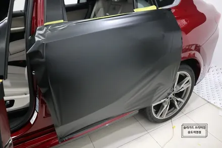 인천 송도 랩핑 BMW X6 사틴블랙 전체랩핑으로 묵직한 아우라!! / 인천 연수구 송도동