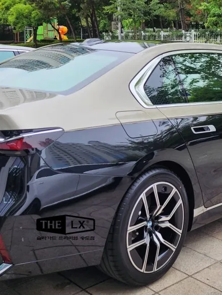BMW 7시리즈 컬러PPF 듀오톤(투톤)시공 THE LX 송도점 / 인천 연수구 송도동