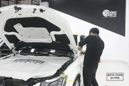 인천 PPF 랩핑 추천 솔라가드 프리미엄 인천 송도직영점 벤츠 S560 전체PPF, 탑폴리에 루프스킨, 썬팅 시공 / 인천 연수구 송도동