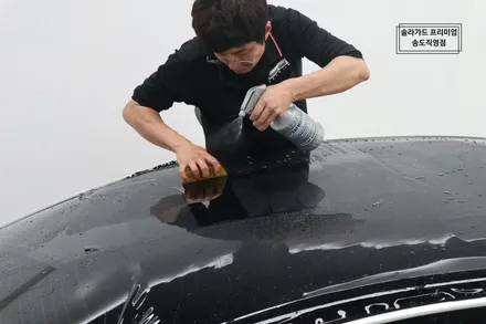 인천 랩핑 BMW 5시리즈 / 인천 연수구 송도동