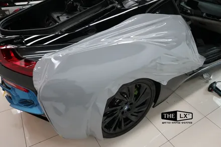 인천 송도 BMW i8 랩핑도 역시 최고! 유광 쿨그레이 색상으로 변화하여 더더욱 설레이는 I8 시공후기 / 인천 연수구 송도동