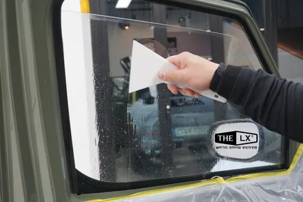 인천송도 톰보이카키 색상의 캐스퍼와 잘 어울리는 썬팅필름? THE LX 솔라가드 프리미엄 송도직영점 퀀텀 틴팅 시공후기 / 인천 연수구 송도동