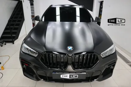 사틴블랙 랩핑시공! 멋지다 X6! 잘한다 THE LX 송도점!! / 인천 연수구 송도동