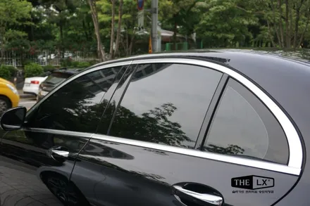 벤츠 e250 솔라가드프리미엄 티타늄 필름 썬팅 시공 이유 / 인천 연수구 송도동