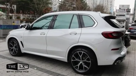 썬팅 필름 BMW  X5 LX, 퀀텀 시공완료로 차이 비교 / 인천 연수구 송도동