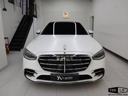 벤츠 S500 4matic 세라믹 화이트 전체 랩핑 시공! / 인천 연수구 송도동