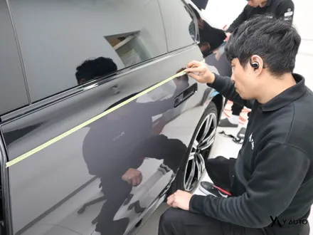 BMW i7 투톤 컬러ppf 인디비주얼 투톤 에디션 드라이빗그레이 인천송도 와이오토 / 인천 연수구 송도동
