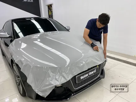 인천 아우디 RS5 3M 유광 스톰 그레이로 시멘트색 / 인천 연수구 송도동