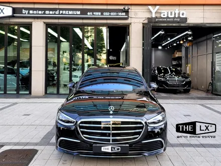 인천송도 자동차썬팅추천 벤츠 S580 라미네이트글라스에도 빛나는 THE LX 틴팅필름 / 인천 연수구 송도동