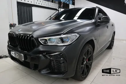 사틴블랙 랩핑시공! 멋지다 X6! 잘한다 THE LX 송도점!! / 인천 연수구 송도동