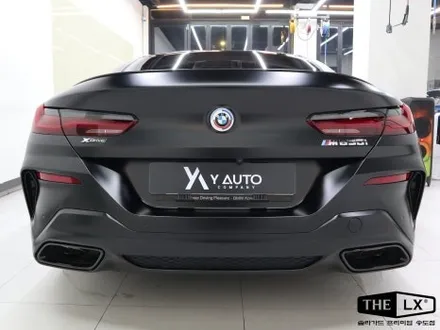 BMW 850i 쿠페 무광 블랙 전체 컬러 PPF 인천 와이오토 / 인천 연수구 송도동