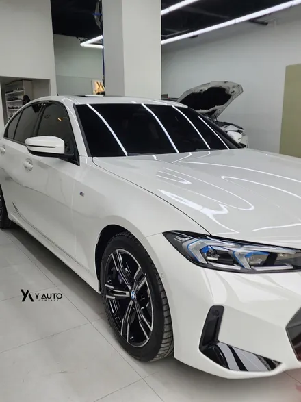 BMW 320D 티타늄 썬팅으로 완성된 프리미엄 드라이브 - 인천송도 와이오토 시공후기 / 인천 연수구 송도동