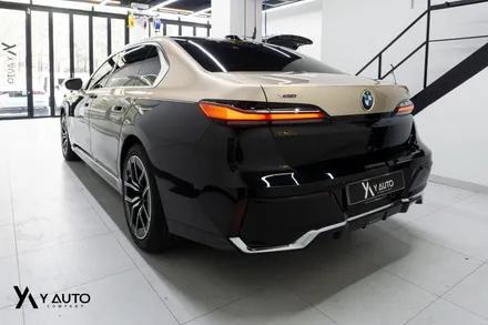 송도 PPF 추천, BMW 7시리즈 샴페인 골드 투톤 + 하단 시공 / 인천 연수구 송도동