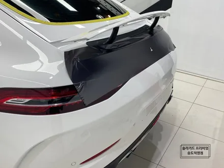 인천 랩핑 추천 벤츠 AMG GT43 반무광 사틴 다크 그레이로 시선강탈 카리스마!! / 인천 연수구 송도동