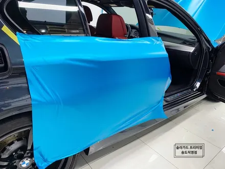 인천 랩핑 잘하는 곳 / BMW F10 M5 satin ocean shimmer (사틴오션쉬머) 전체랩핑 / 인천 연수구 송도동