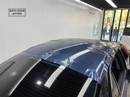 인천 랩핑 제네시스 EQ900 gloss glacier gray(유광 그레이셔 그레이) 시공퀄리티는 솔라가드 프리미엄 송도직영점이 최고!! / 인천 연수구 송도동