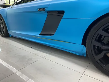 인천 랩핑 아우디 R8 스파이더 Satin Ocean Shimmer(사틴오션쉬머) 전체랩핑 퀄리티 최고! 새차뽑은줄!! / 인천 연수구 송도동
