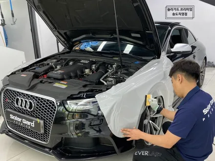 인천 아우디 RS5 3M 유광 스톰 그레이로 시멘트색 / 인천 연수구 송도동