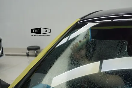 이제 더이상의 재시공은 없다! 인천 송도 썬팅 재시공 벤츠 SL63 블랙포스 장착을 위해 LX+퀀텀블랙 조합 썬팅시공완료 / 인천 연수구 송도동