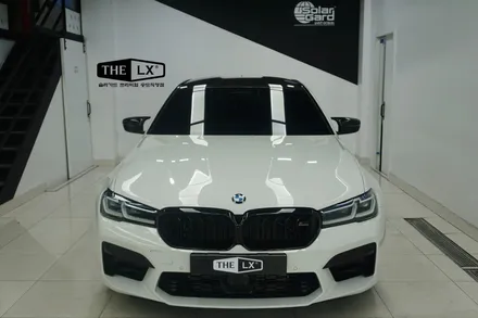 인천송도 자동차 썬팅추천업체 1순위 더엘엑스 (THE LX) 송도직영점 BMW M5 시공퀄리티 최고!! / 인천 연수구 송도동