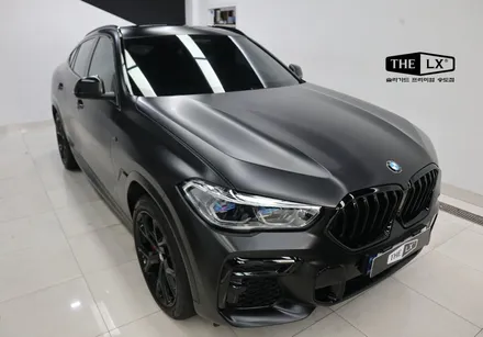 사틴블랙 랩핑시공! 멋지다 X6! 잘한다 THE LX 송도점!! / 인천 연수구 송도동