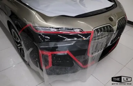 BMW i7 투톤 컬러 ppf,앞 범퍼 다이노쉴드 ppf 시공 PPF의 장점은? / 인천 연수구 송도동