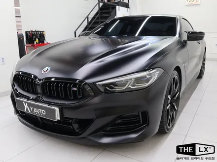 BMW 850i 쿠페 무광 블랙 전체 컬러 PPF 인천 와이오토 / 인천 연수구 송도동