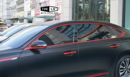 K9 신차패키지로 선택한 자동차 썬팅필름  더엘엑스 LX / 인천 연수구 송도동