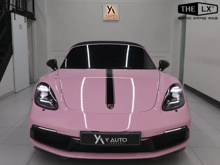 포르쉐 718 박스터 GTS 레드에서 핑크로 전체 컬러 PPF / 인천 연수구 송도동