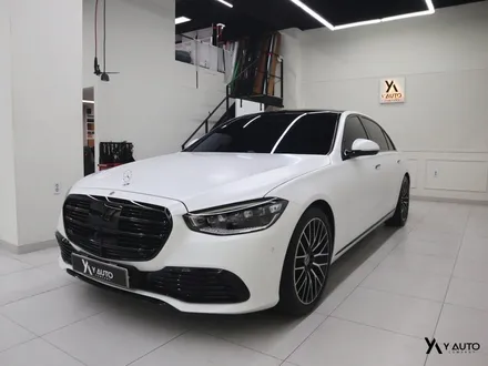벤츠 S580 전체 무광 PPF, 크롬 딜리트(크롬죽이기) 시공 와이오토 / 인천 연수구 송도동