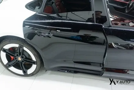 송도 컬러 PPF 추천, 포르쉐 타이칸 GTS 블랙 PPF 전체 시공 / 인천 연수구 송도동