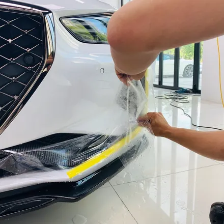 제네시스 g70 LX+프론트 립 ppf+ 라이트 ppf / 인천 연수구 송도동